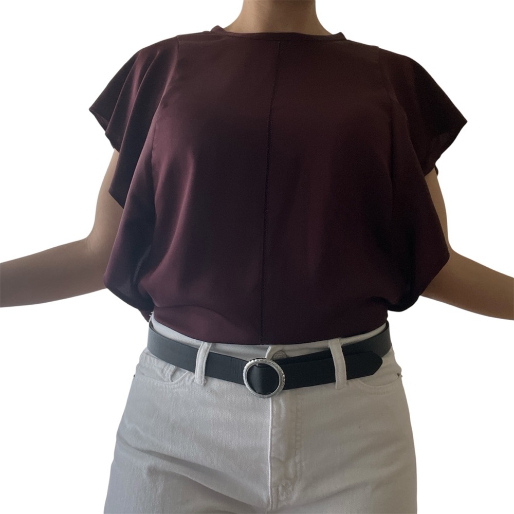 Flutter Sleeve Blouse